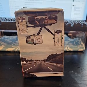 Car Rearview Mirror Phone Holded